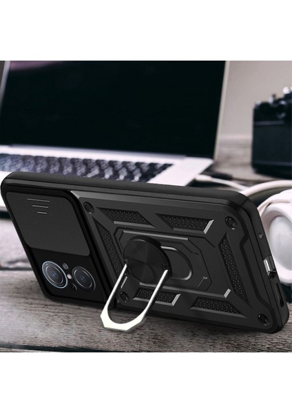 Samsung Galaxy A13 Kılıf Ultra Korumalı Yüzüklü Manyetik Sürgülü Vega Kapak indirimleri