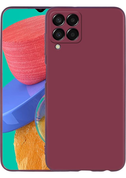 Samsung Galaxy M33 Kılıf Ultra Ince Mat Silikon