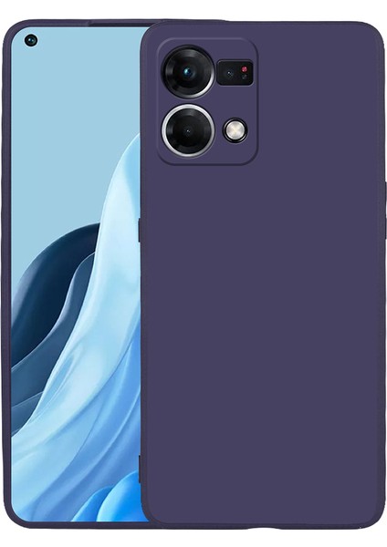 Oppo Reno 7 Kılıf Ultra Ince Mat Silikon