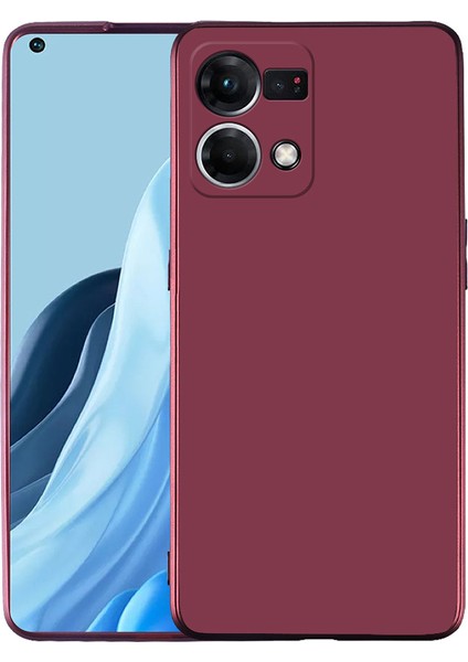 Oppo Reno 7 Kılıf Ultra Ince Mat Silikon