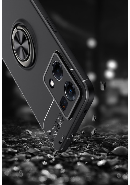 Oppo Reno 7 Kılıf Yüzüklü Manyetik Ravel Silikon modelleri