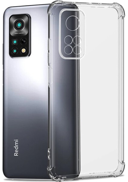 Xiaomi Redmi Note 11 Kılıf Kamera Korumalı Şeffaf Antishock Silikon