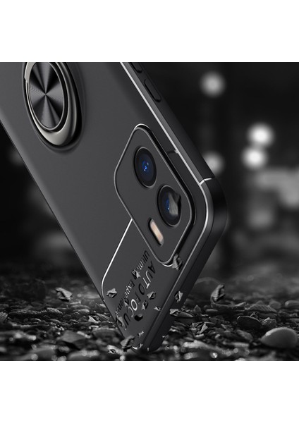 Vivo Y15S Kılıf Yüzüklü Manyetik Ravel Silikon modelleri
