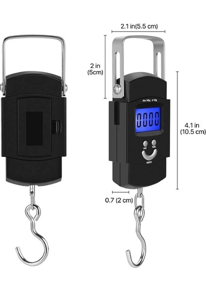 50 Kg Kapasiteli Dijital Terazi El Kantarı