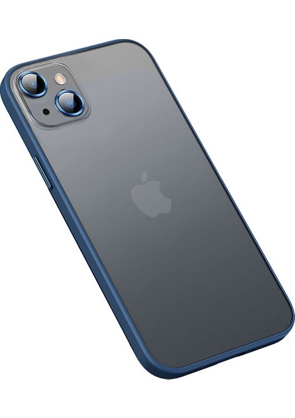 Apple iPhone 13 Kılıf Renkli Kenarlı Kamera Lens Koruyuculı Retro Kapak