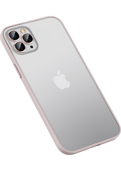 Apple iPhone 13 Pro Max Kılıf Renkli Kenarlı Kamera Lens Koruyuculı Retro Kapak