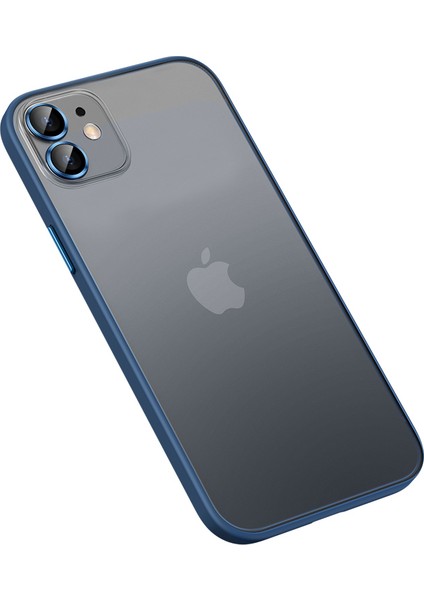 Apple iPhone 11 Kılıf Renkli Kenarlı Kamera Lens Koruyuculı Retro Kapak
