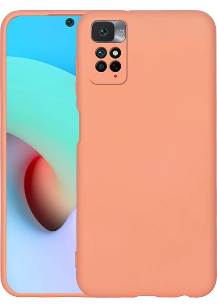 Xiaomi Redmi Note 11 Kılıf Içi Süet Renkli Mara Lansman Silikon