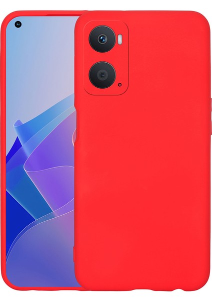 Oppo A96 Kılıf Içi Süet Renkli Mara Lansman Silikon