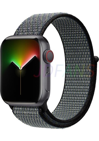 Apple Watch Seri 7/se/6/5/4/3 Saat Bandı (42-44-45)Mm Uyumlu Spor Kordon