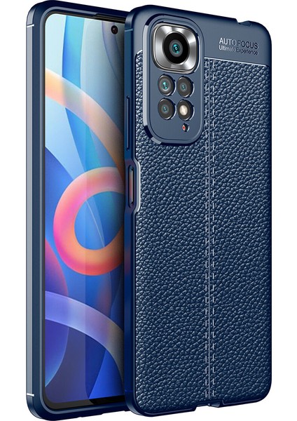 Xiaomi Redmi Note 11S Kılıf Deri Desenli Lux Niss Silikon