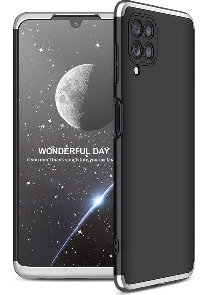 Samsung Galaxy M32 Kılıf 3 Parça 360 Ays Kapak