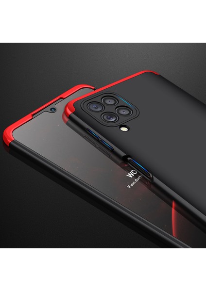 Samsung Galaxy A22 Kılıf 3 Parça 360 Ays Kapak