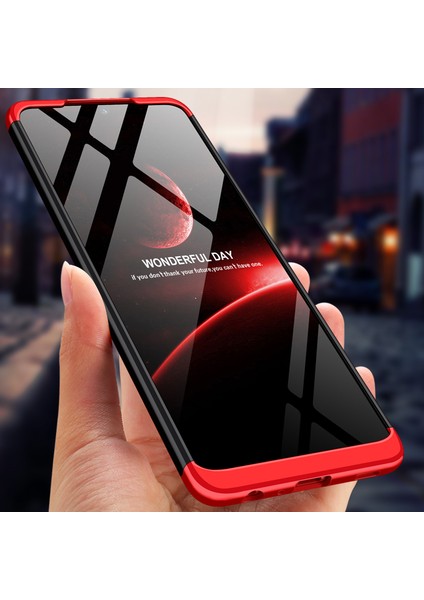 Samsung Galaxy A22 Kılıf 3 Parça 360 Ays Kapak
