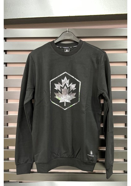 Erkek Ned Camo Logo Sweat