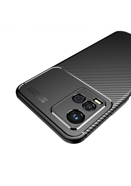 Vivo Y21 Kılıf Karbon Desenli Lux Negro Silikon modelleri