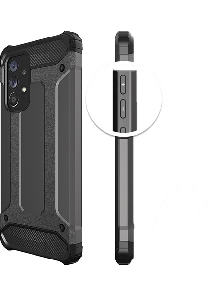 Samsung Galaxy A53 Kılıf Çift Katmanlı Armour Case