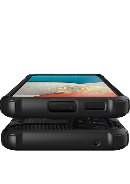 Samsung Galaxy A53 Kılıf Çift Katmanlı Armour Case