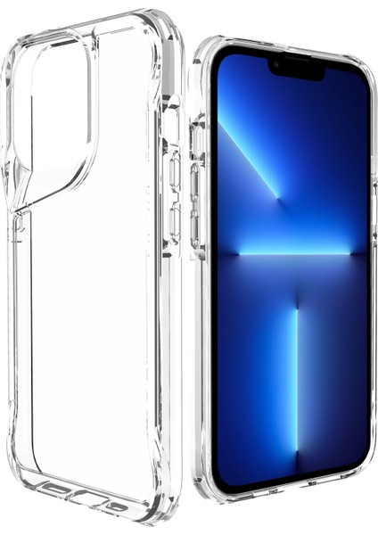 Apple iPhone 13 Kılıf Ultra Korumalı Şeffaf Crystal T-Max Kapak