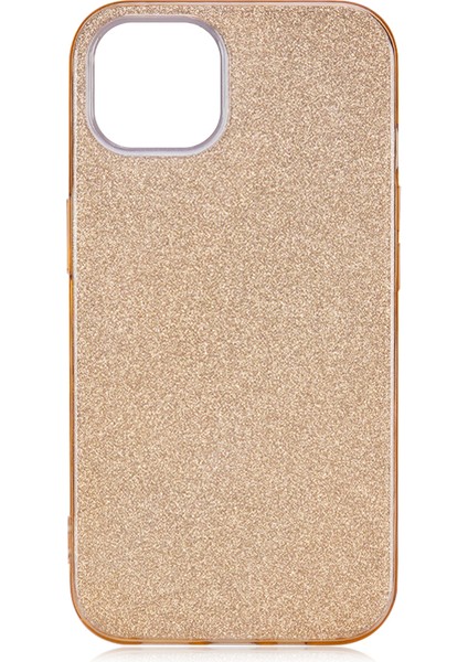 Apple Iphone 13 Kılıf Simli Parlak Shining Silikon