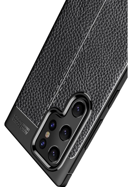 Samsung Galaxy S22 Ultra Kılıf Deri Desenli Lux Niss Silikon fiyatları