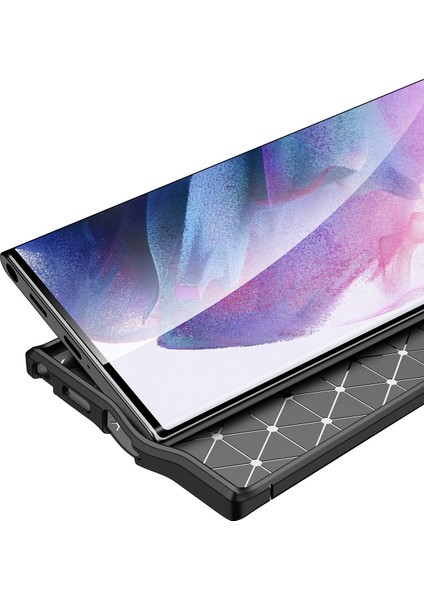 Samsung Galaxy S22 Ultra Kılıf Deri Desenli Lux Niss Silikon modelleri