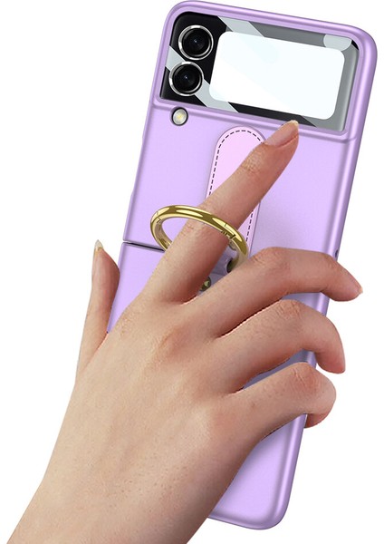 Samsung Galaxy Z Flip 3 Kılıf Yüzüklü Renkli Kipta Kapak fiyatları