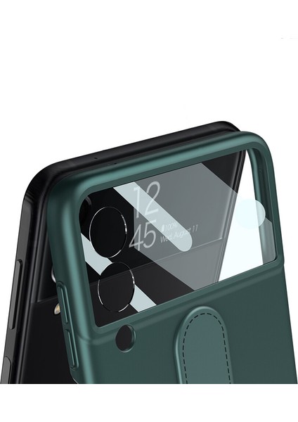 Samsung Galaxy Z Flip 3 Kılıf Yüzüklü Renkli Kipta Kapak modelleri