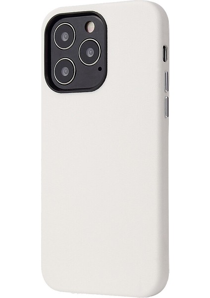Apple Iphone 13 Pro Max Kılıf Içi Süet Gerçek Deri Eyzi Kapak