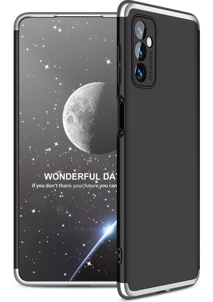 Samsung Galaxy M52 Kılıf 3 Parça 360 Ays Kapak