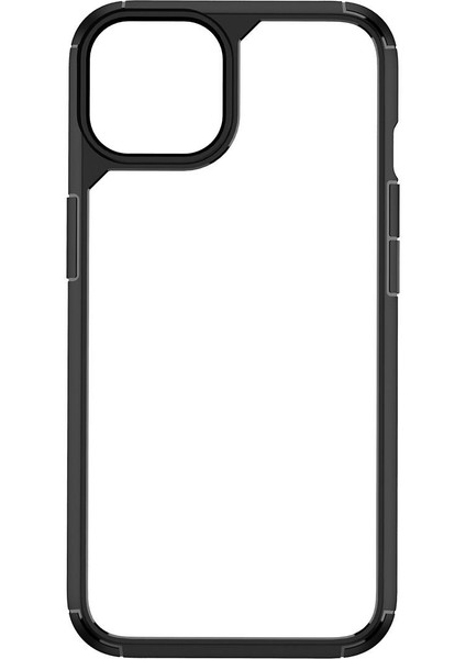 Apple Iphone 13 Pro Max Kılıf Renkli Kenarlı Arkası Şeffaf Roll Kapak