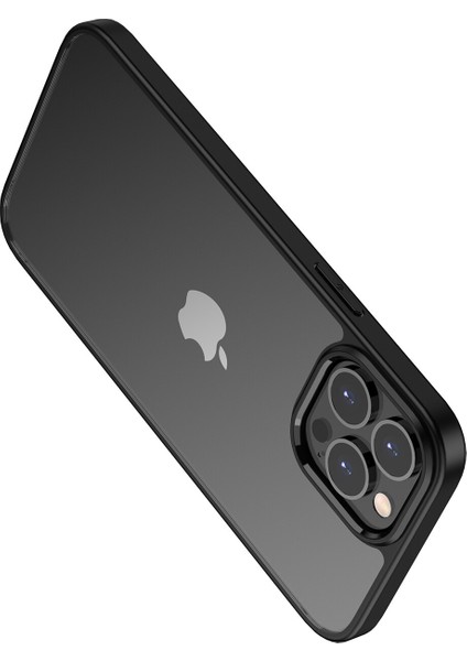 Apple Iphone 13 Pro Kılıf Renkli Silikon Kenarlı Hom Kapak