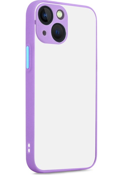 Apple Iphone 13 Kılıf Silikon Kenarlı Kamera Korumalı Hux Kapak