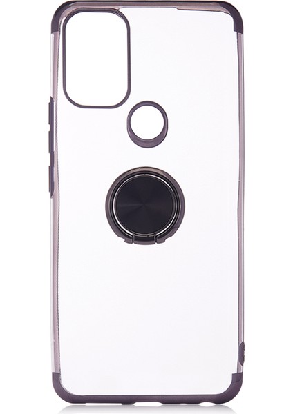 General Mobile Gm 21 Pro Kılıf 4 Köşe Renkli Yüzüklü Manyetik Laser Gess Silikon