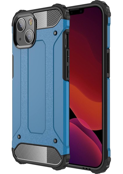 Apple Iphone 13 Kılıf Ultra Korumalı Çift Katmanlı Armour Case