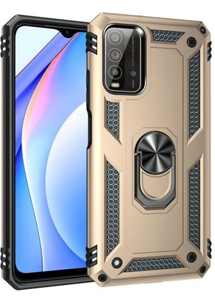Xiaomi Redmi Note 9 4g Kılıf Yüzüklü Manyetik Ultra Korumalı Vega Kapak