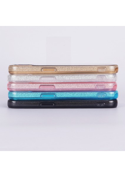 Apple Iphone 13 Pro Kılıf Simli Parlak Shining Silikon