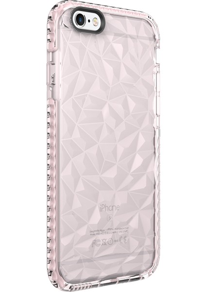 Apple Iphone 6-6s Kılıf Renkli Kabartmalı Prizma Buzz Kapak