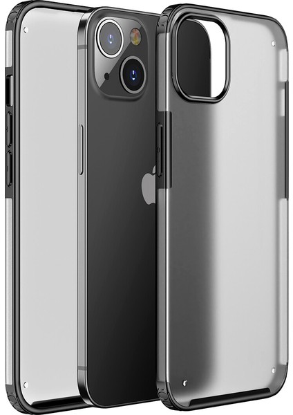 Apple Iphone 13 Mini Kılıf Silikon Kenarlı Renkli Buzlu Volks Kapak