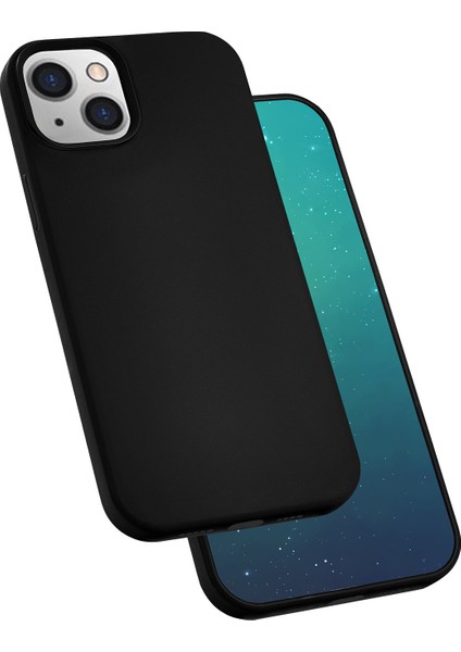 Apple Iphone 13 Mini Kılıf Içi Süet Lansman Silk Silikon