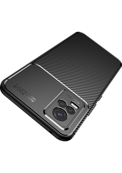 Vivo V21 Kılıf Karbon Desenli Lux Negro Silikon modelleri