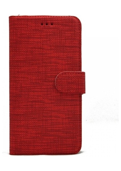 Xiaomi Mi 10T Pro Kılıf Kumaş Desenli Cüzdanlı Standlı Kapaklı Kılıf