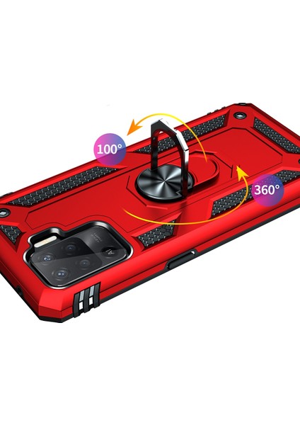 Oppo Reno 5 Lite Kılıf Ultra Korumalı Yüzüklü Manyetik Vega Kapak fırsatları