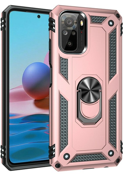 Xiaomi Redmi Note 10T 5g Kılıf Ultra Korumalı Yüzüklü Manyetik Vega Kapak