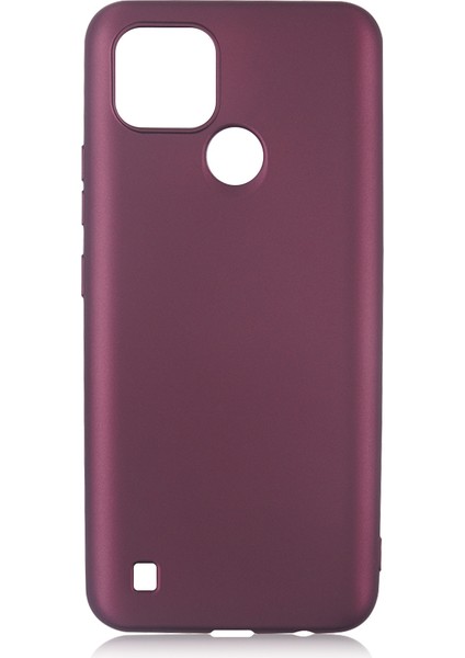 Realme C21 Kılıf Ultra Ince Mat Silikon