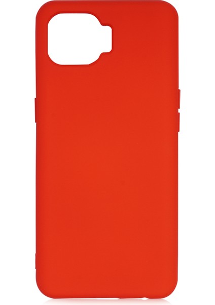 Oppo Reno 4 Lite Kılıf Kamera Korumalı Içi Süet Mara Lansman Silikon