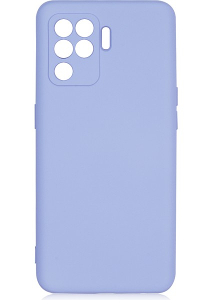 Oppo Reno 5 Lite Kılıf Kamera Korumalı Içi Süet Mara Lansman Silikon