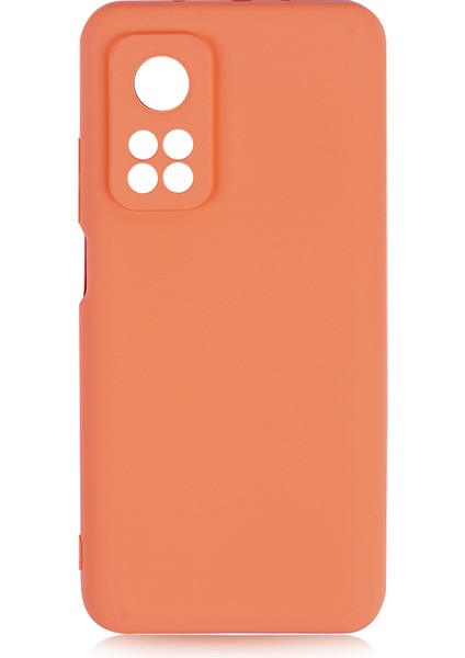 Xiaomi Mi 10T Pro Kılıf Kamera Korumalı Içi Süet Mara Lansman Silikon