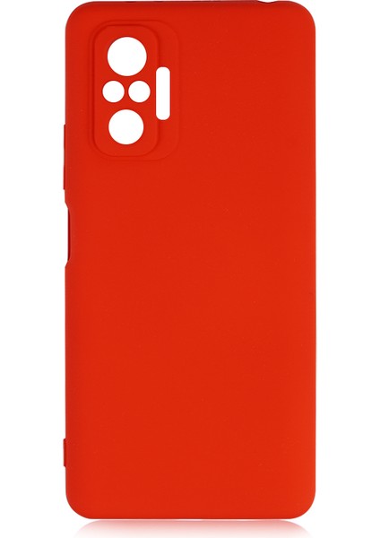 Xiaomi Redmi Note 10 Pro Kılıf Kamera Korumalı Içi Süet Mara Lansman Silikon