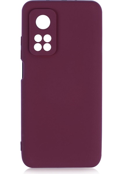 Xiaomi Mi 10T Pro Kılıf Kamera Korumalı Içi Süet Mara Lansman Silikon